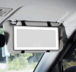 ⁦مرآه مع إضاءه للسياره⁩ - الصورة ⁦4⁩