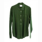 ⁦قميص لينن أنيق بأكمام طويلة من عيار⁩ - الصورة ⁦4⁩