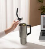 ⁦كوب شاومي 316L مع مقبض سعة 1 لتر⁩ - الصورة ⁦2⁩